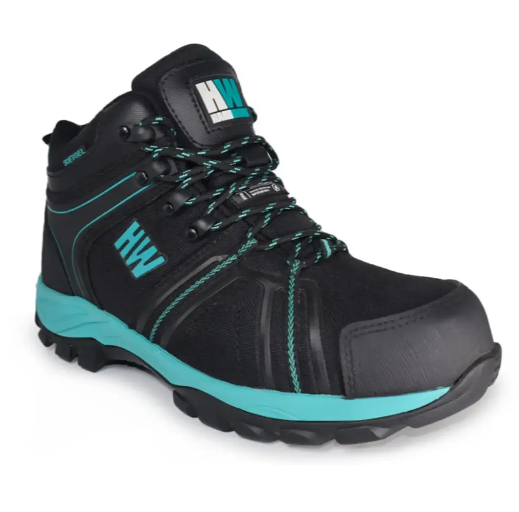 ZAPATO DE SEGURIDAD HW BERING LOW AQUA (36)